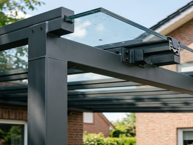 Doppelcarport aus Aluminium in Hofgeismar